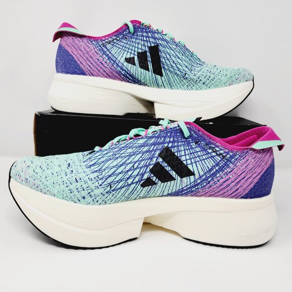 Adidas adiZero PRIME X STRUNG ‘Pulse Mint Fuschia’ Size 12.5 HQ3781